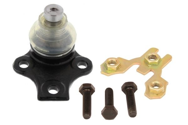 MAPCO 19879/1: Bærekule nede, framaksel venstre, framaksel høyre, 17mm, med festemateriell