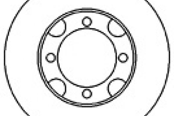 MAPCO 25508: Féktárcsa elsőtengely, Ø: 242mm, Szellőztetett, Ø: 242mm