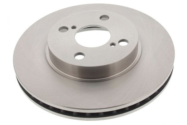 MAPCO 25561: Remschijf Vooras, Ø: 255mm, Geventileerd, Ø: 255mm
