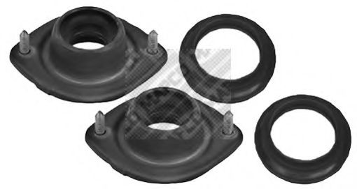 MAPCO 34400/2: Reparasjonssett, fjærbeinslager framaksel begge sider, med kulelager