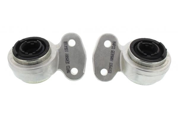 MAPCO 36660: Draagarmrubber Vooras links, Vooras rechts, Onder, Achter, Met houder, Met rubberlager