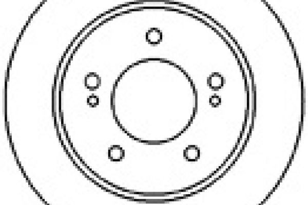 MAPCO 45514: Bremseskive bagaksel, Ø: 278mm, fuldstændigt, Ø: 278mm