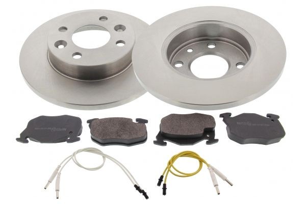 MAPCO 47153: Bremseskiver og klodser Ø: 238mm, fuldstændigt