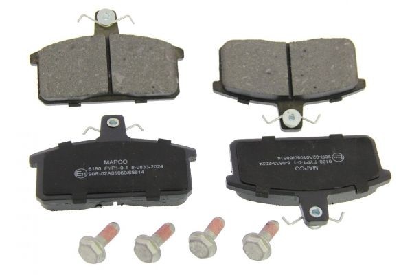 MAPCO 6180: Remblokken Vooras