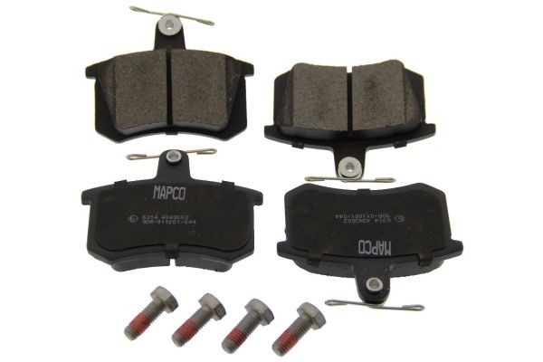 MAPCO 6314: Bremseklodser bagaksel