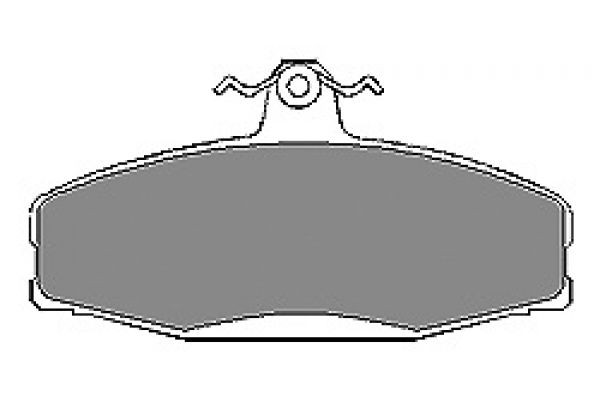 MAPCO 6322 Bremsbeläge Vorderachse
