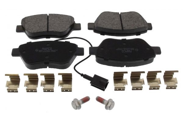 MAPCO 6560: Bremseklodser foraksel, med anti-knirke-plade