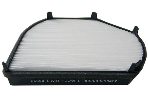 MAPCO 65809: Filtrs, Salona telpas gaiss Papīrs, Smalkās attīrīšanas salona filtrs