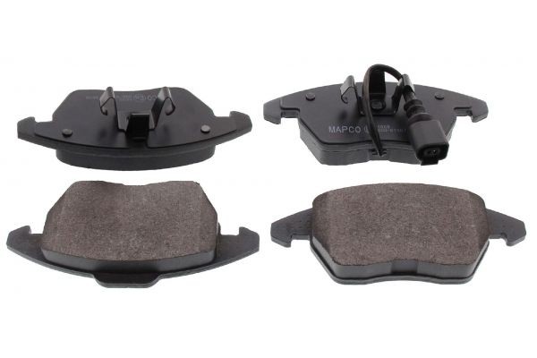 MAPCO 6695: Remblokken Vooras, Met anti-kreukplaat