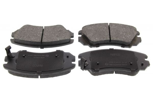 MAPCO 6735: Remblokken Vooras, Met anti-kreukplaat