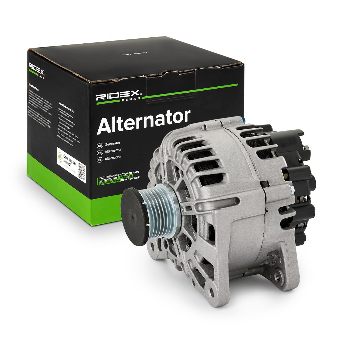 RIDEX REMAN 4G0785R: Alternador 150A