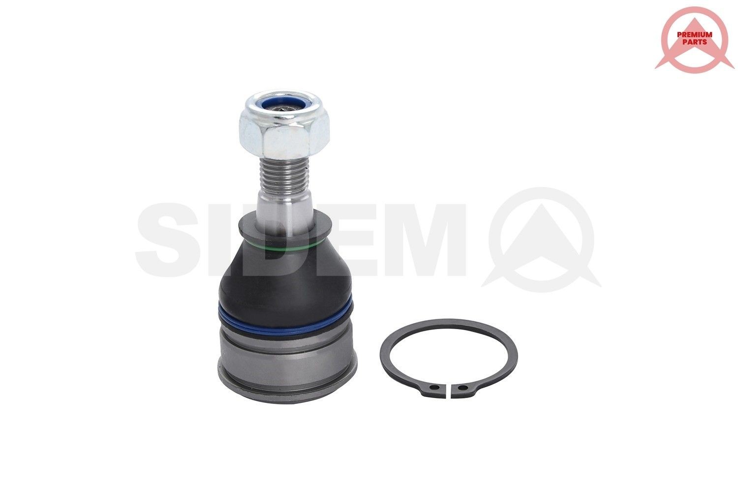 SIDEM 41589: Bærekule framaksel nede, 15mm, spesialverktøy nødvendig for montering