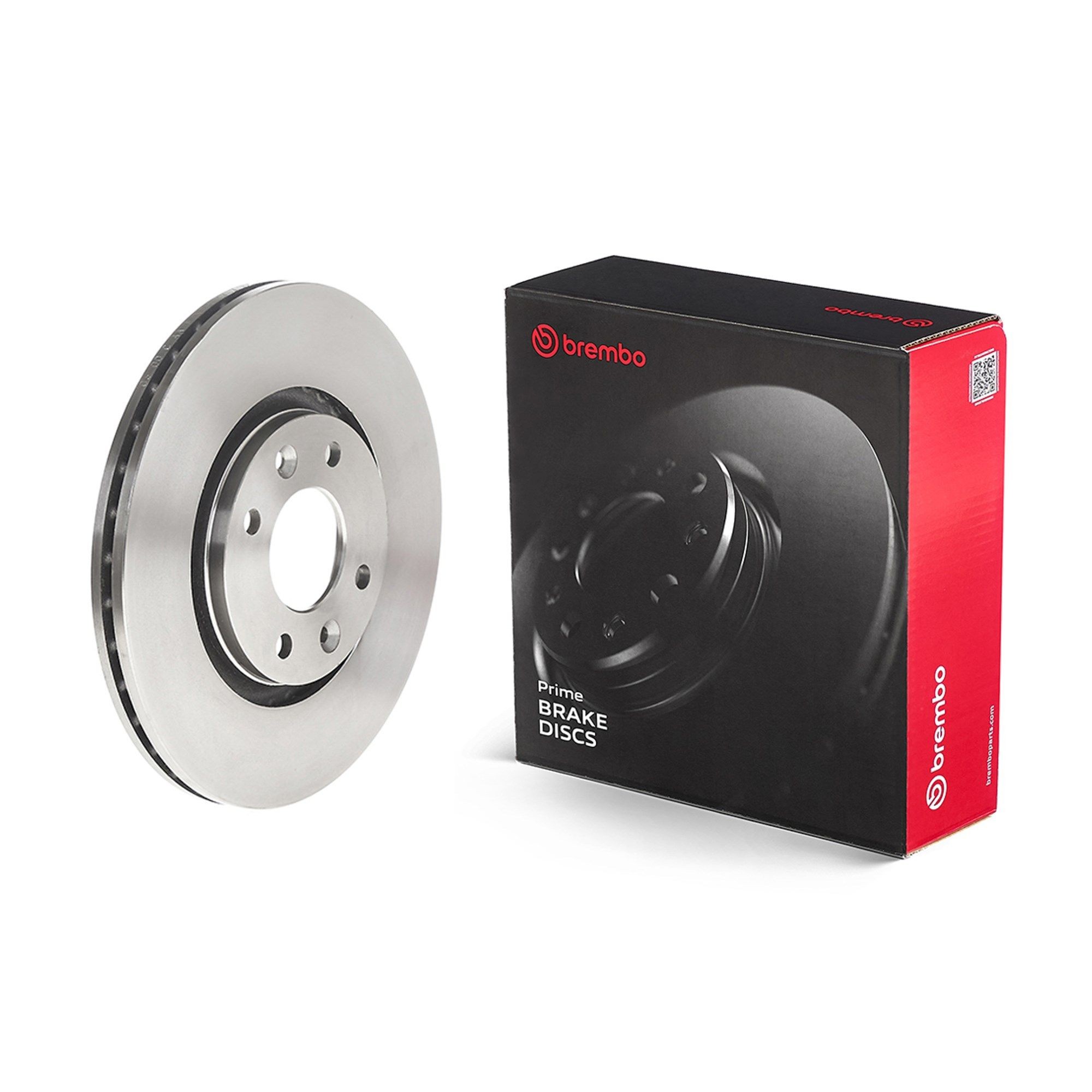 BREMBO 09.8695.10: Remschijf PRIME LINE Ø: 266mm, interne ventilatie, Ø: 266mm, Met schroeven Prime