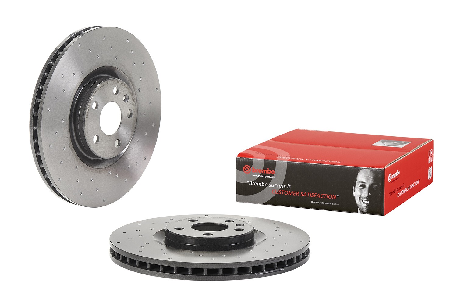 BREMBO 09.C936.1X: Remschijf XTRA LINE - Xtra Ø: 345mm, geperforeerd/interne ventilatie, Ø: 345mm, Gecoat Xtra