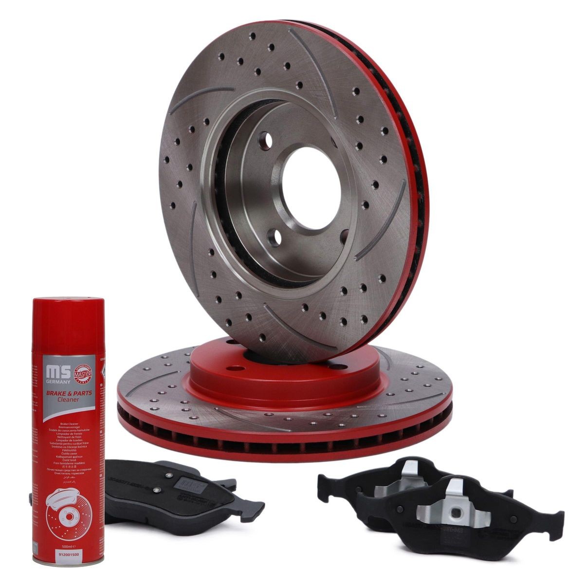 MASTER-SPORT 202221721P: Bremžu komplekts, Disku bremzes PROMO Priekšējais tilts, Ø: 258mm, ventilējams