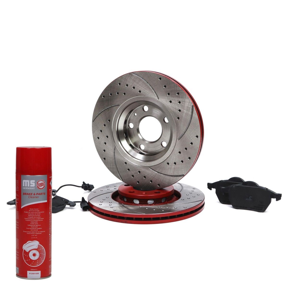 MASTER-SPORT 202521370P: Pidurikomplekt, ketaspidur PROMO Esisild, Ø: 312mm, õhutusega