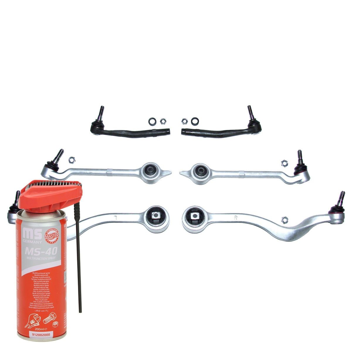 MASTER-SPORT 36800/2-SET-MSP: Tukivarsisarja, pyörien tuenta PROMO Etuakseli, Etuakseli, oikea, Etuakseli, vasen