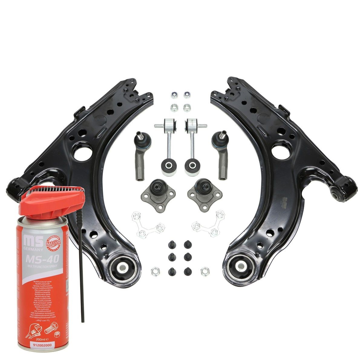 MASTER-SPORT 36812-SET-MSP: Styresett, hjuloppheng PROMO framaksel begge sider, med tilbehør
