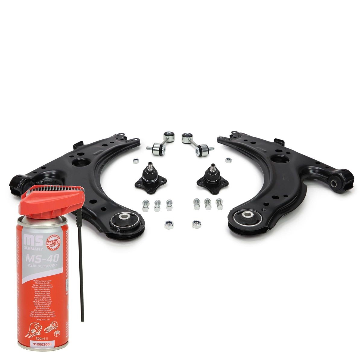 MASTER-SPORT 36821-SET-MSP: Styresett, hjuloppheng PROMO framaksel, framaksel høyre, framaksel venstre