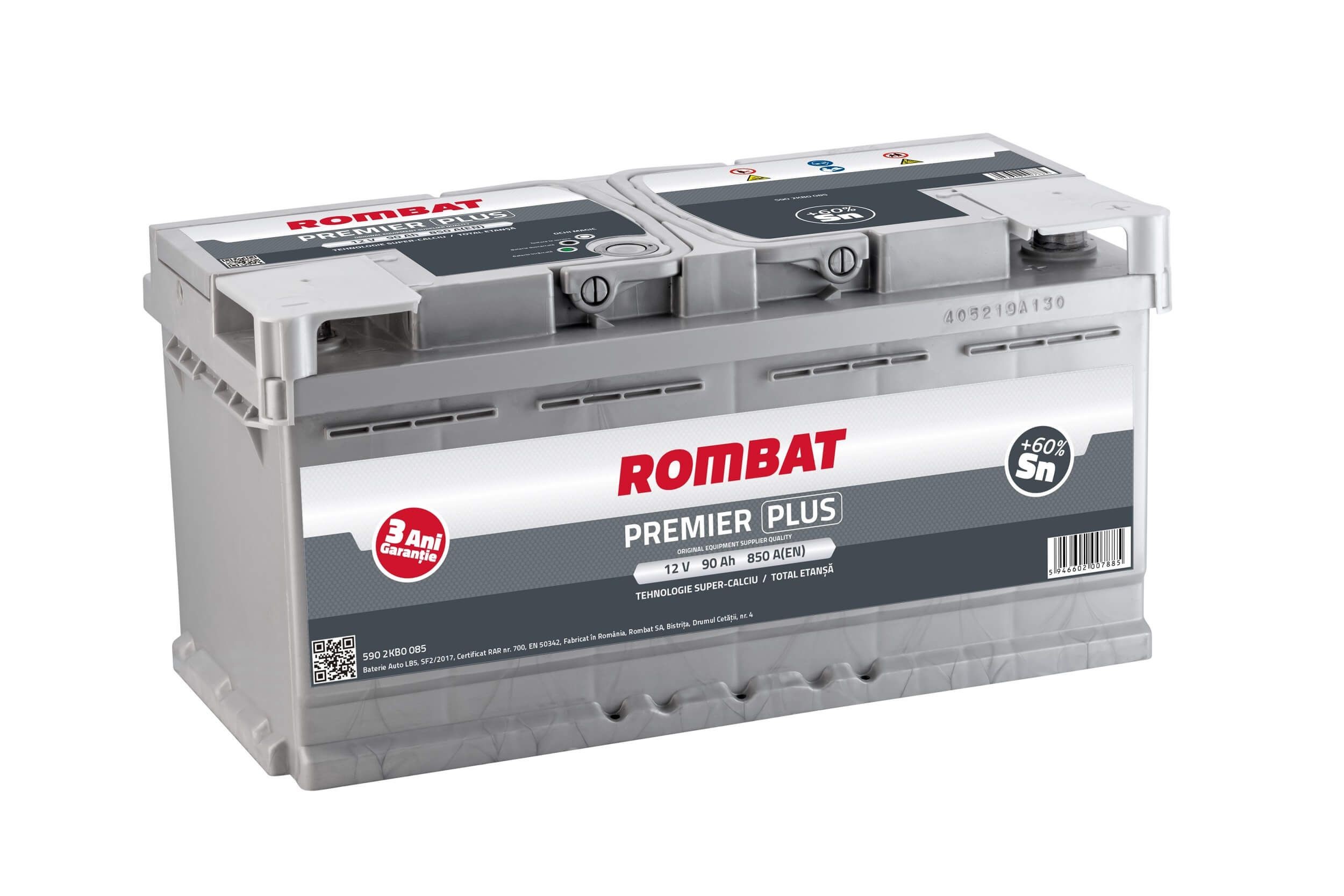 ROMBAT 590 2KB0 085: Batterie PREMIER PLUS