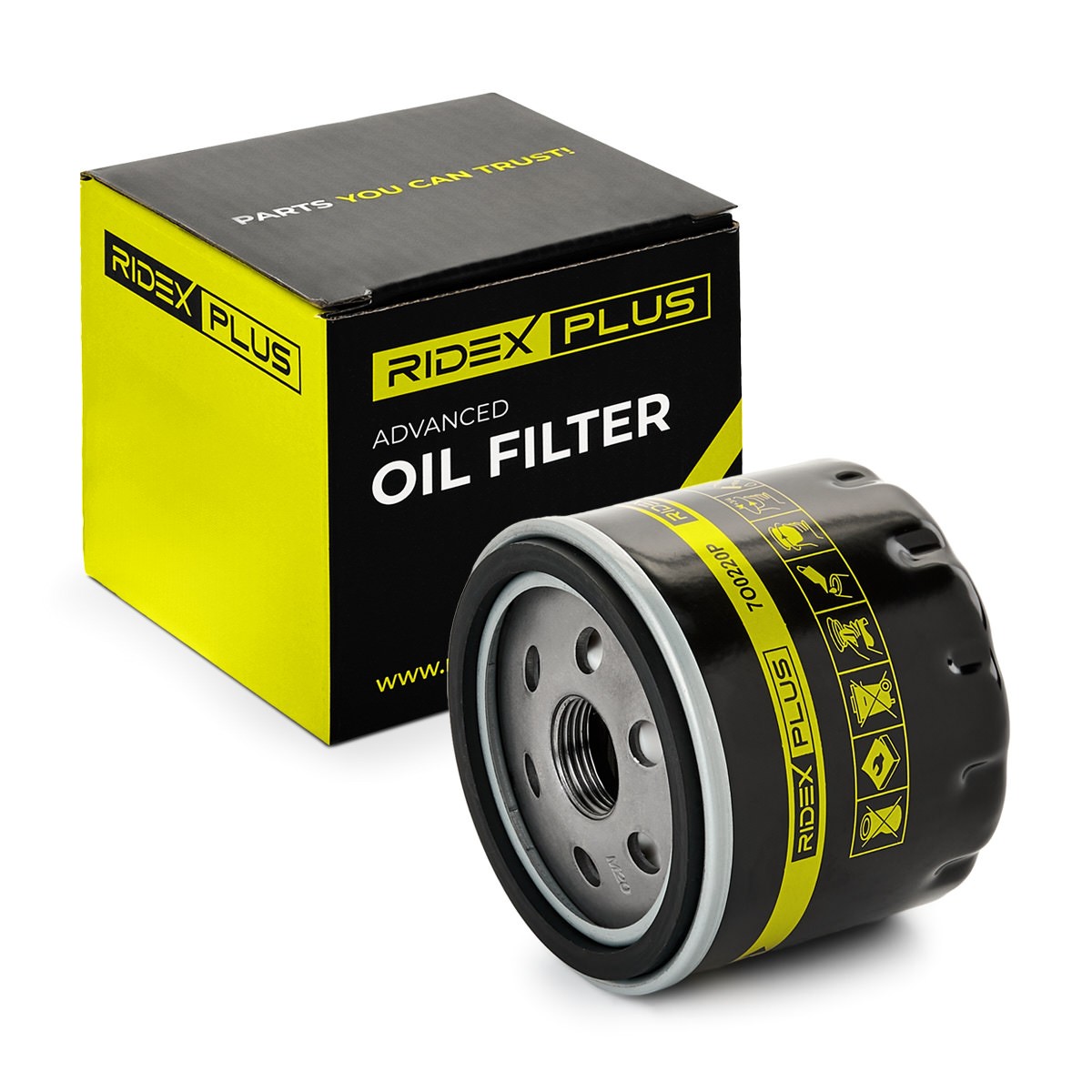 RIDEX PLUS 7O0220P: Ölfilter