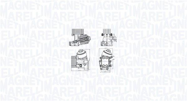 MAGNETI MARELLI 350300004100: Chladič motorového oleja