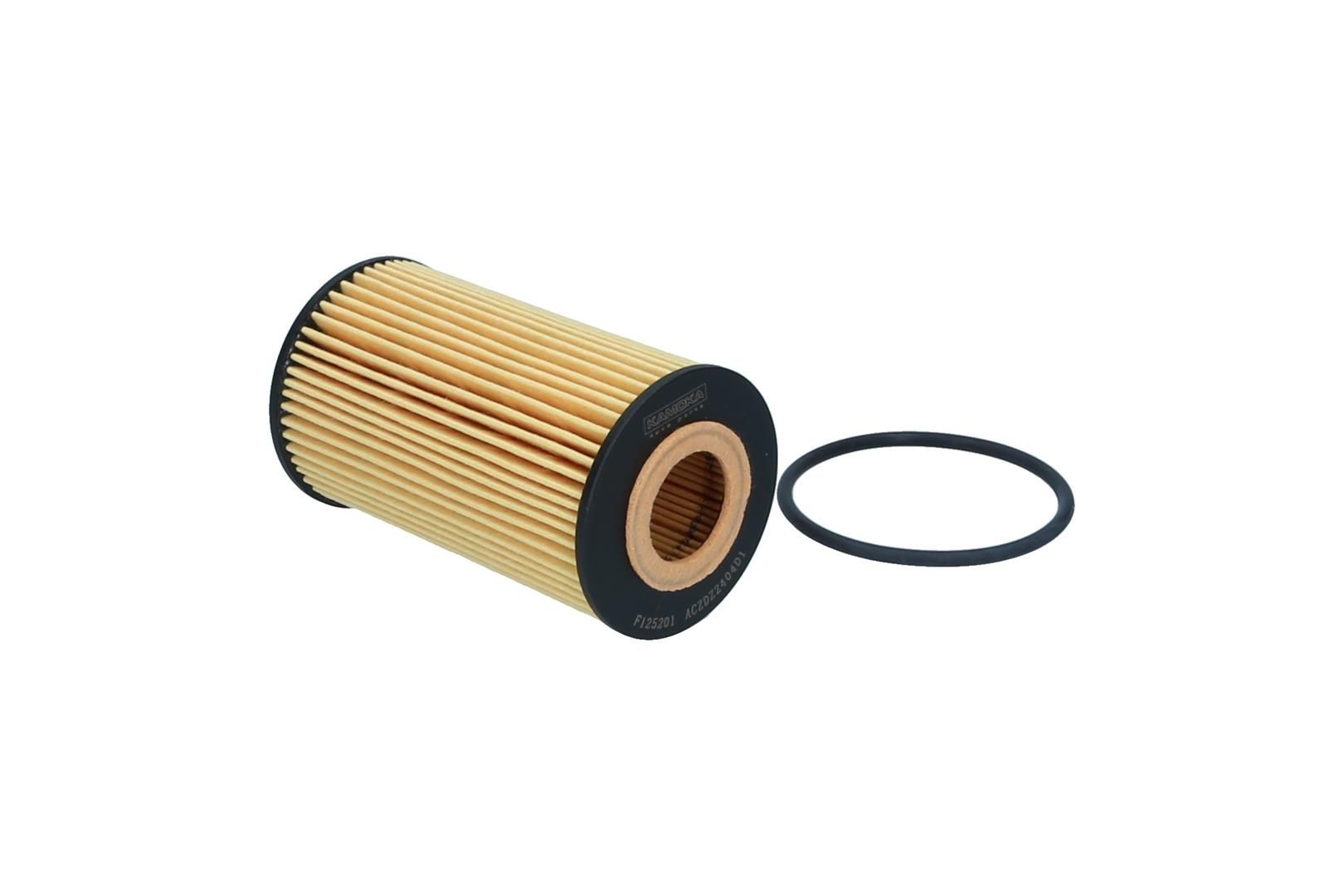 KAMOKA F125201: Oliefilter med pakninger