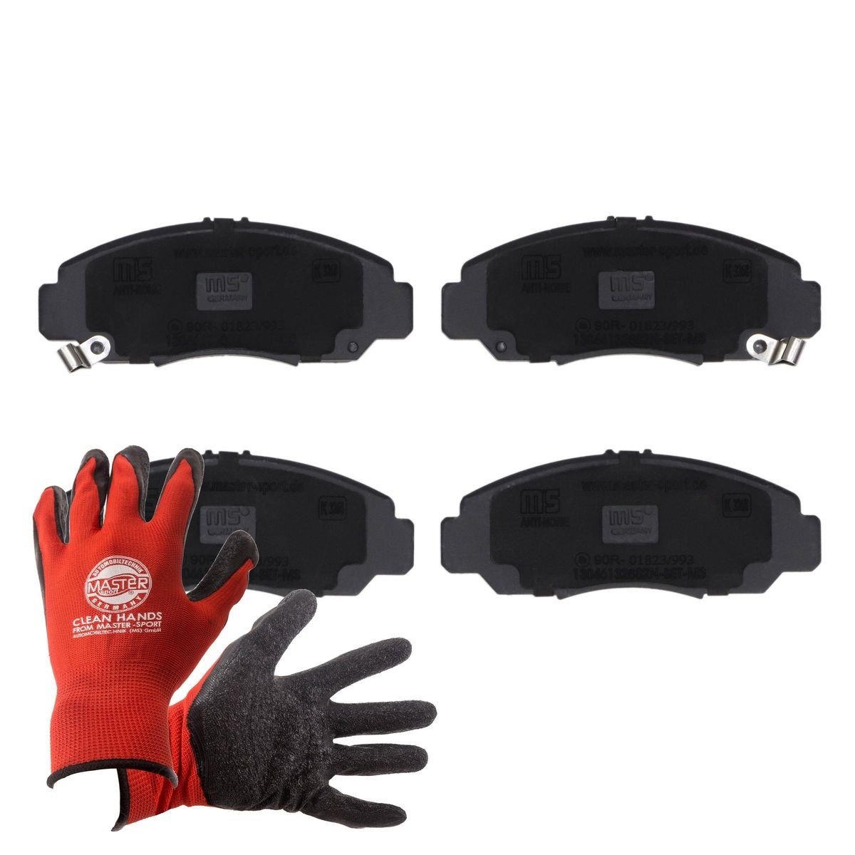 MASTER-SPORT 13046132682N-SET-MSP: Bromsbelägg PROMO framaxel