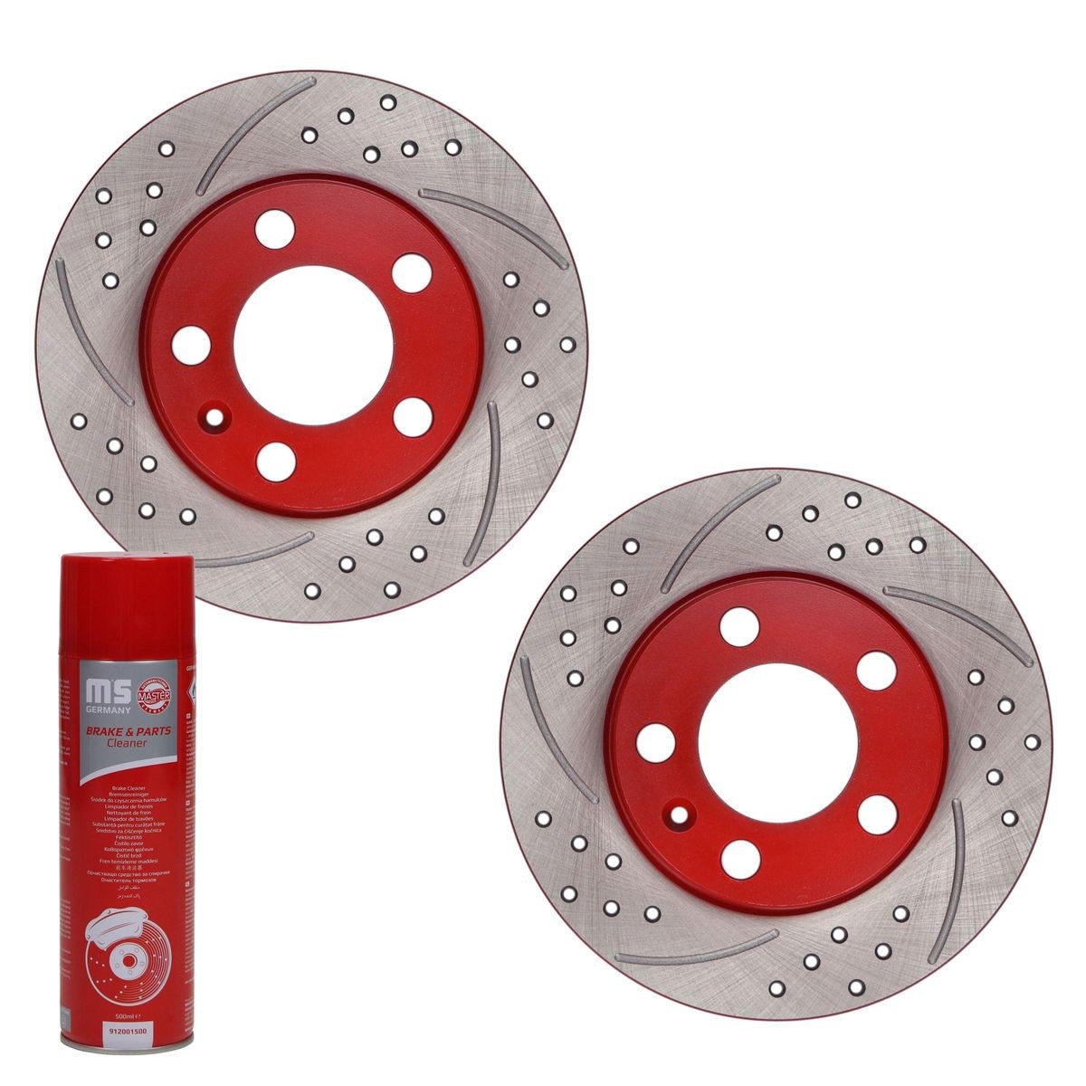 MASTER-SPORT 24010901231SE-SET-MSP: Bremsscheibe PROMO Hinterachse, Ø: 230mm, voll, gelocht, Ø: 230mm