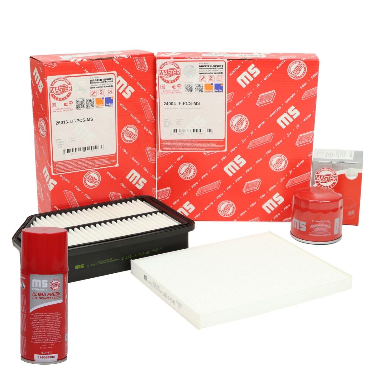 MASTER-SPORT 450001212P: Filterset PROMO