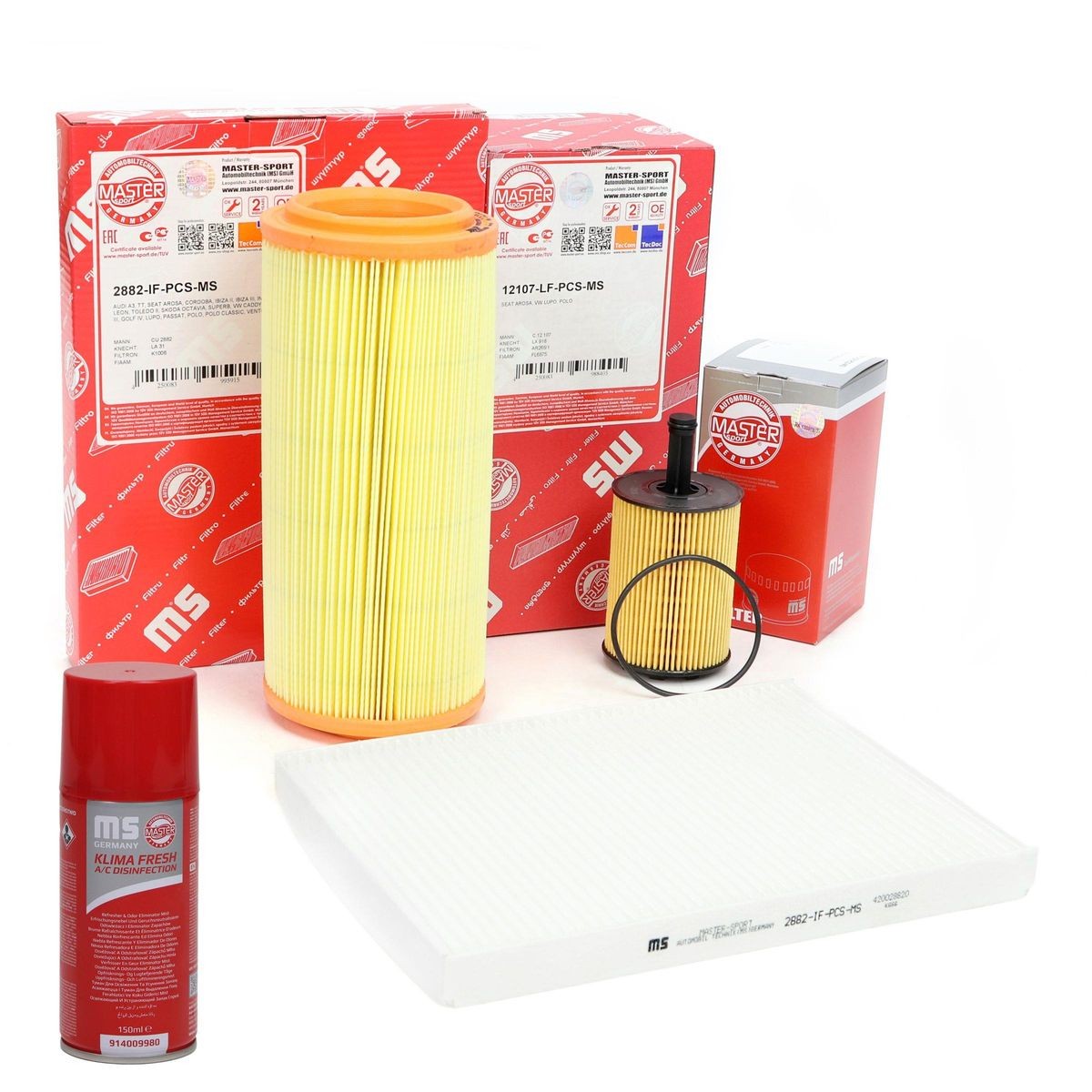 MASTER-SPORT 450001662P: Filterset PROMO