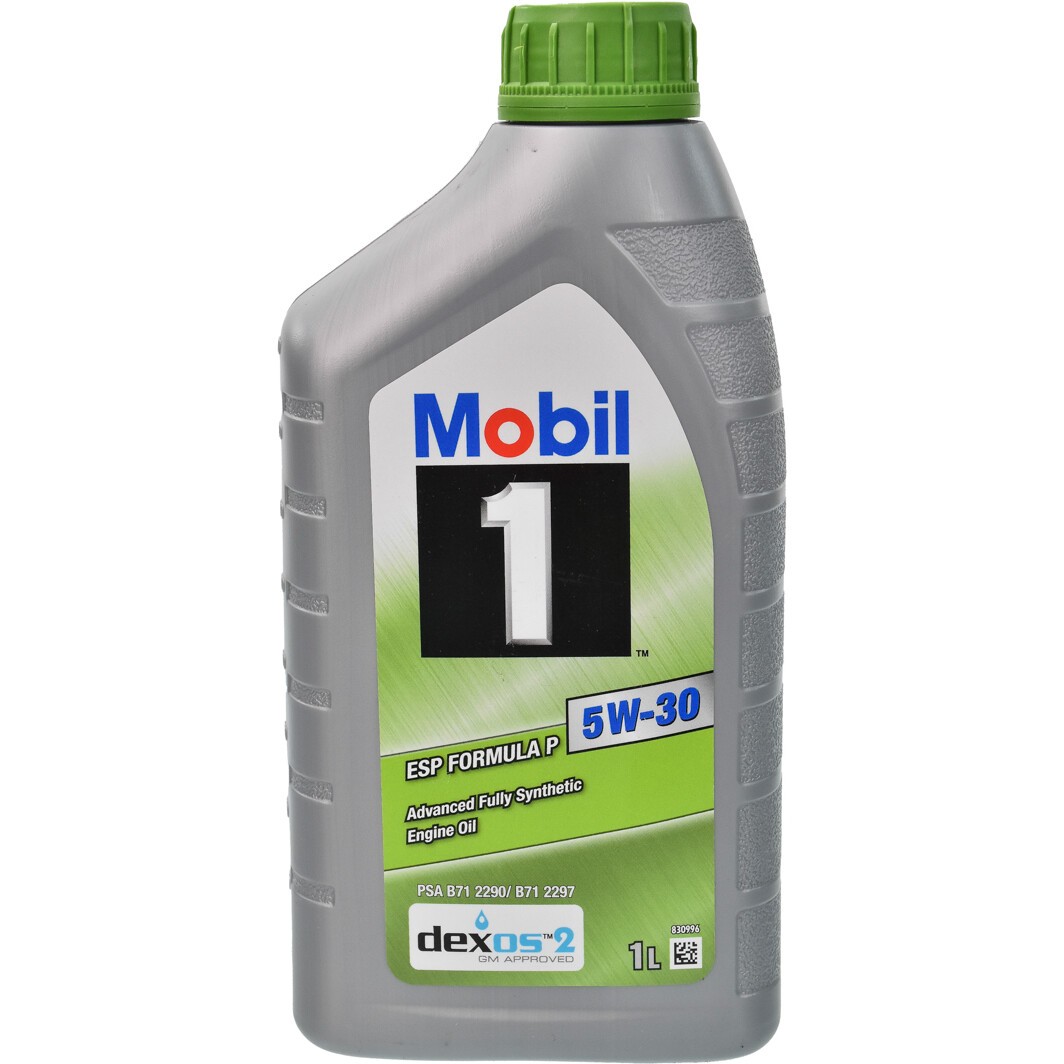 MOBIL 157130: Motorový olej MOBIL 1 ESP FORMULA P 5W-30 1l, 5W-30 1, ESP Formula P