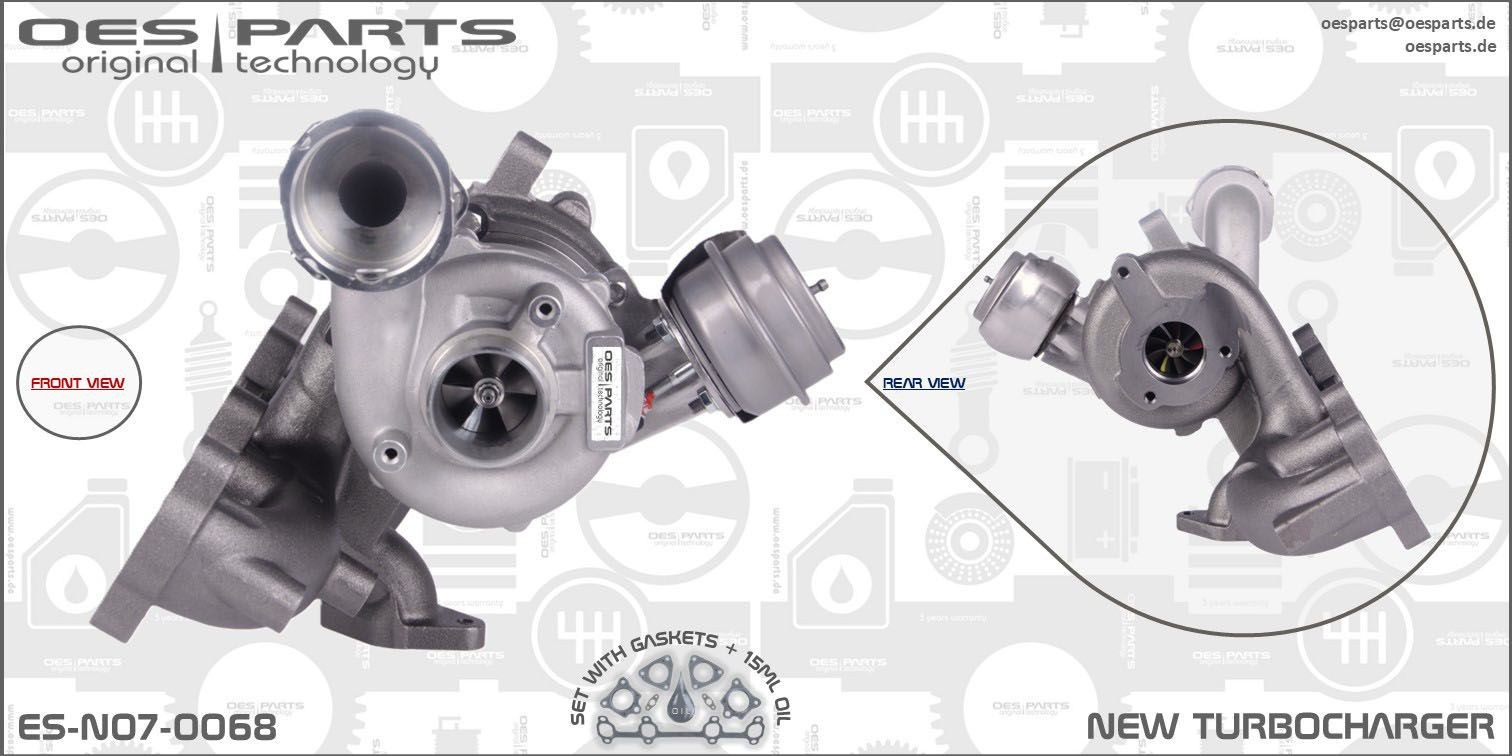 OES PARTS ES-N07-0068: Turboaggregat Product line OES-PARTS