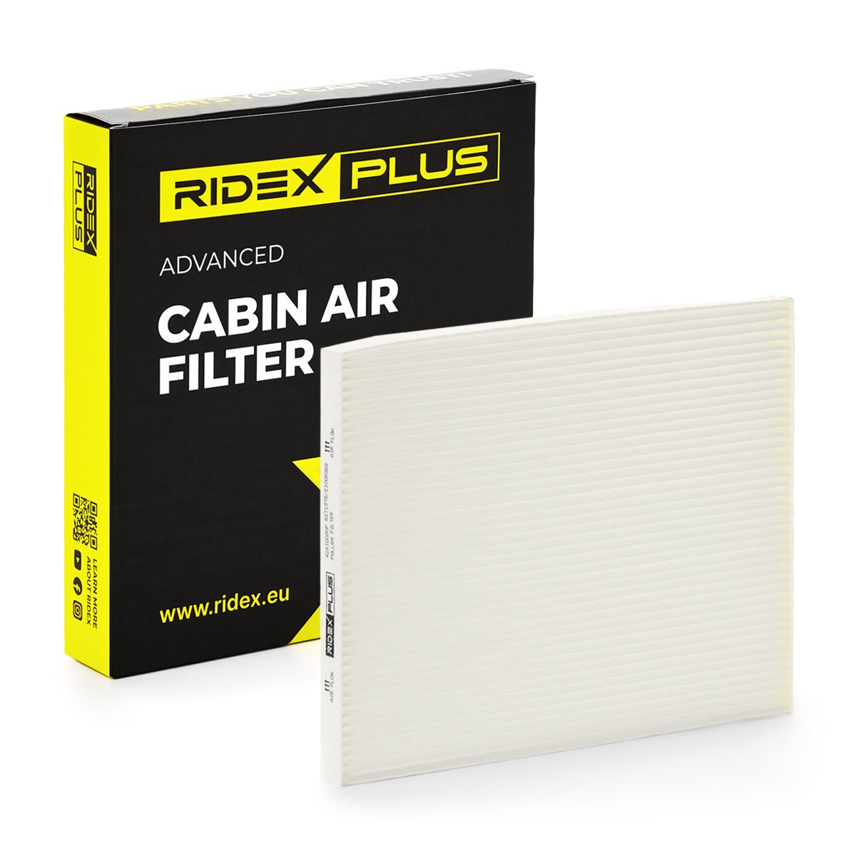 RIDEX PLUS 424I0080P: Filtre d'habitacle Filtre à particules
