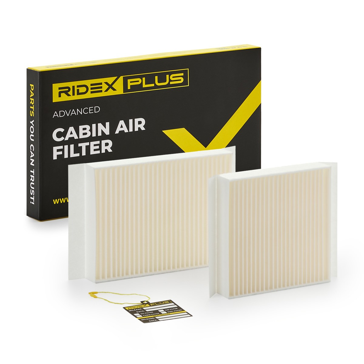 RIDEX PLUS 424I0091P: Interieurfilter pollenfilter