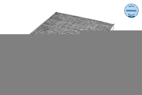 MEYLE 112 320 0001: Innenraumfilter Aktivkohlefilter, Filtereinsatz, mit geruchsabsorbierender Wirkung, ORIGINAL Quality