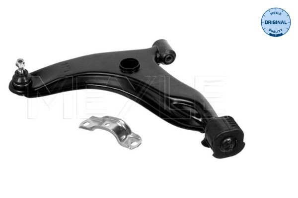 MEYLE 516 050 0001: Tukivarsi Alla, Etuakseli, vasen, Teräslevy, Alapallo-/pallonivelellä, Kumilaakerilla, ORIGINAL Quality