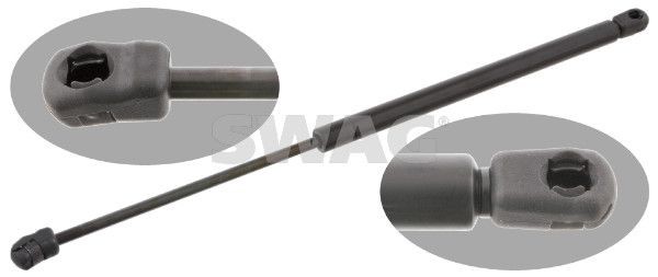 SWAG 30 92 7713 Heckklappendämpfer SWAG extra beidseitig, 492mm