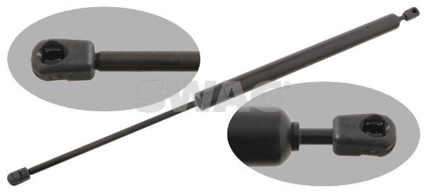 SWAG 30 92 8554: Sprężyna gazowa, pokrywa bagażnika SWAG extra z obu stron, 686[mm]