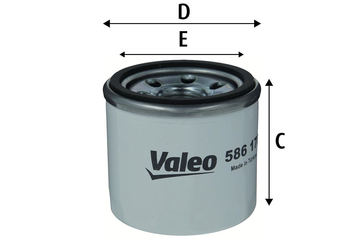 VALEO 586170 Ölfilter