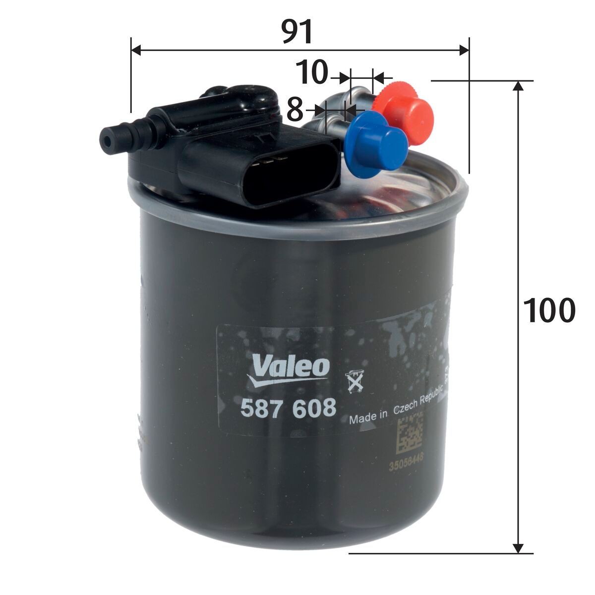 VALEO 587608: Brændstof-filter