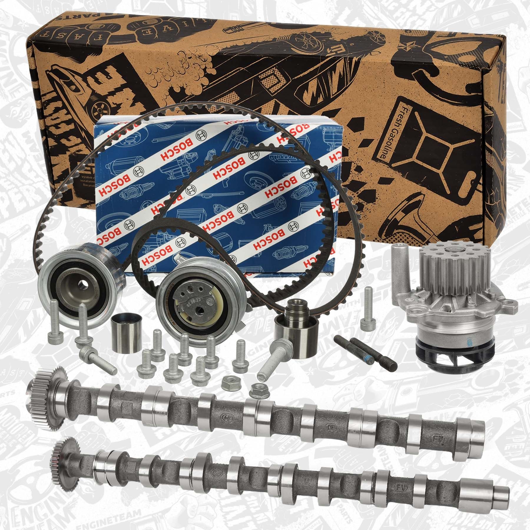 ET ENGINETEAM RM0023VR2: Distributieriem set + waterpomp boxET – service kit Aantal tanden: 160, Met schroeven