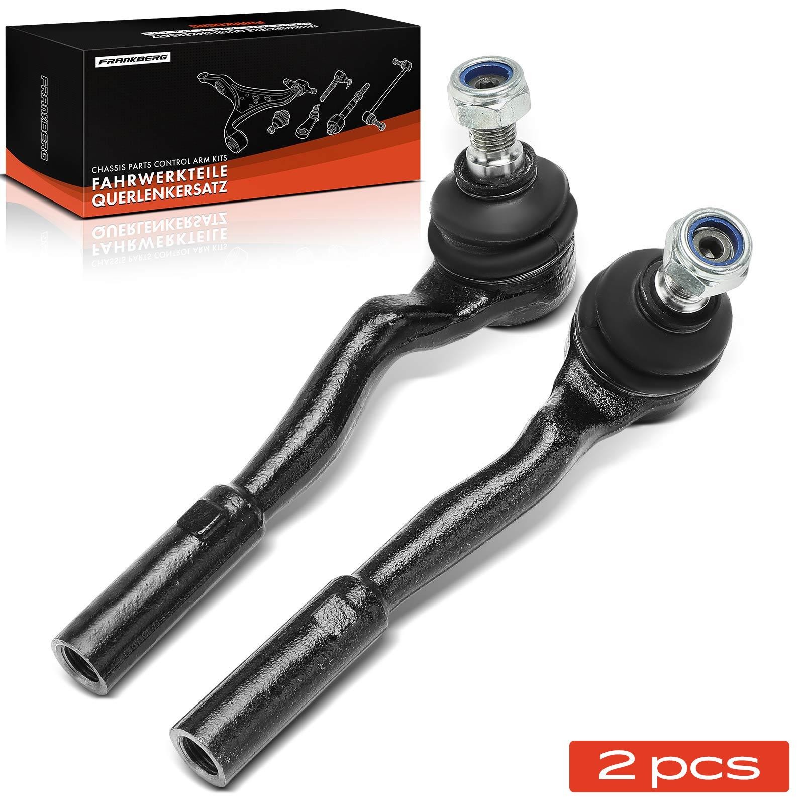 Frankberg 5481FB0006190: Raidetangon pää etuakseli molemminpuoleinen, mutterilla