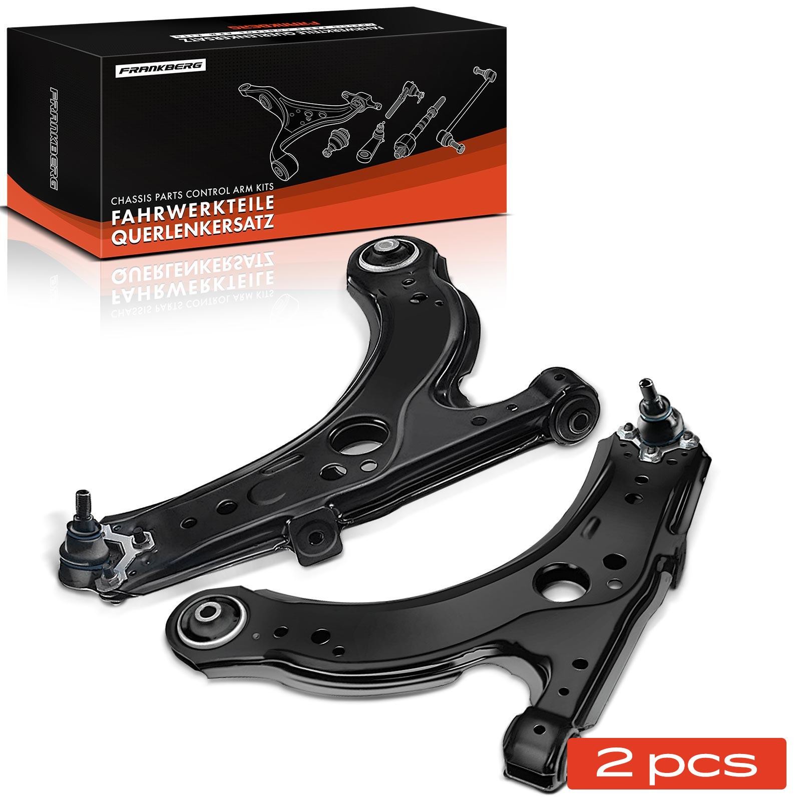 Frankberg 5481FB0006252: Draagarm set Vooras onderaan, met draag-/geleidingsscharnier, Met rubberlager