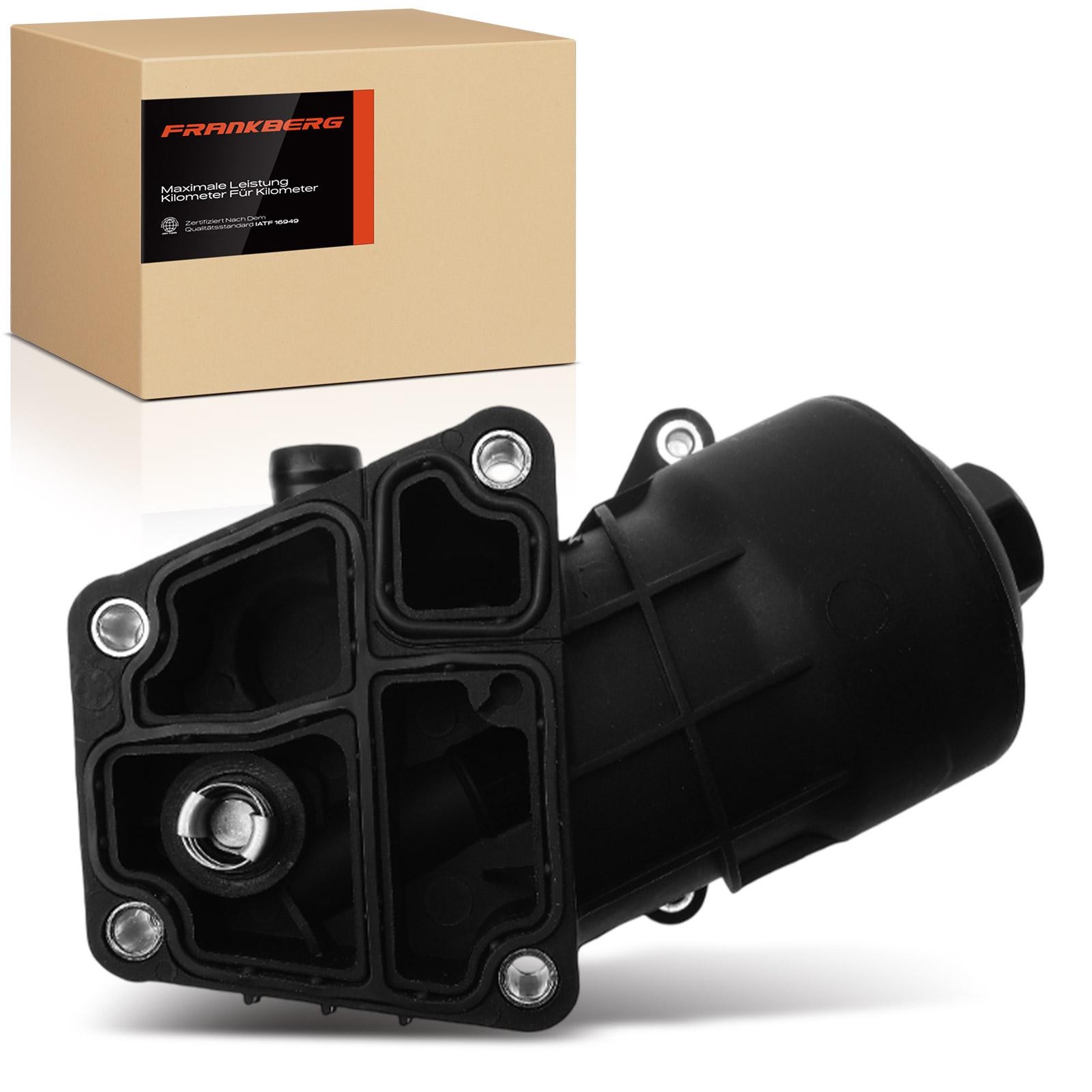 Frankberg 5481FB0016925: Ölkühler mit Ölfiltergehäuse, mit Filter