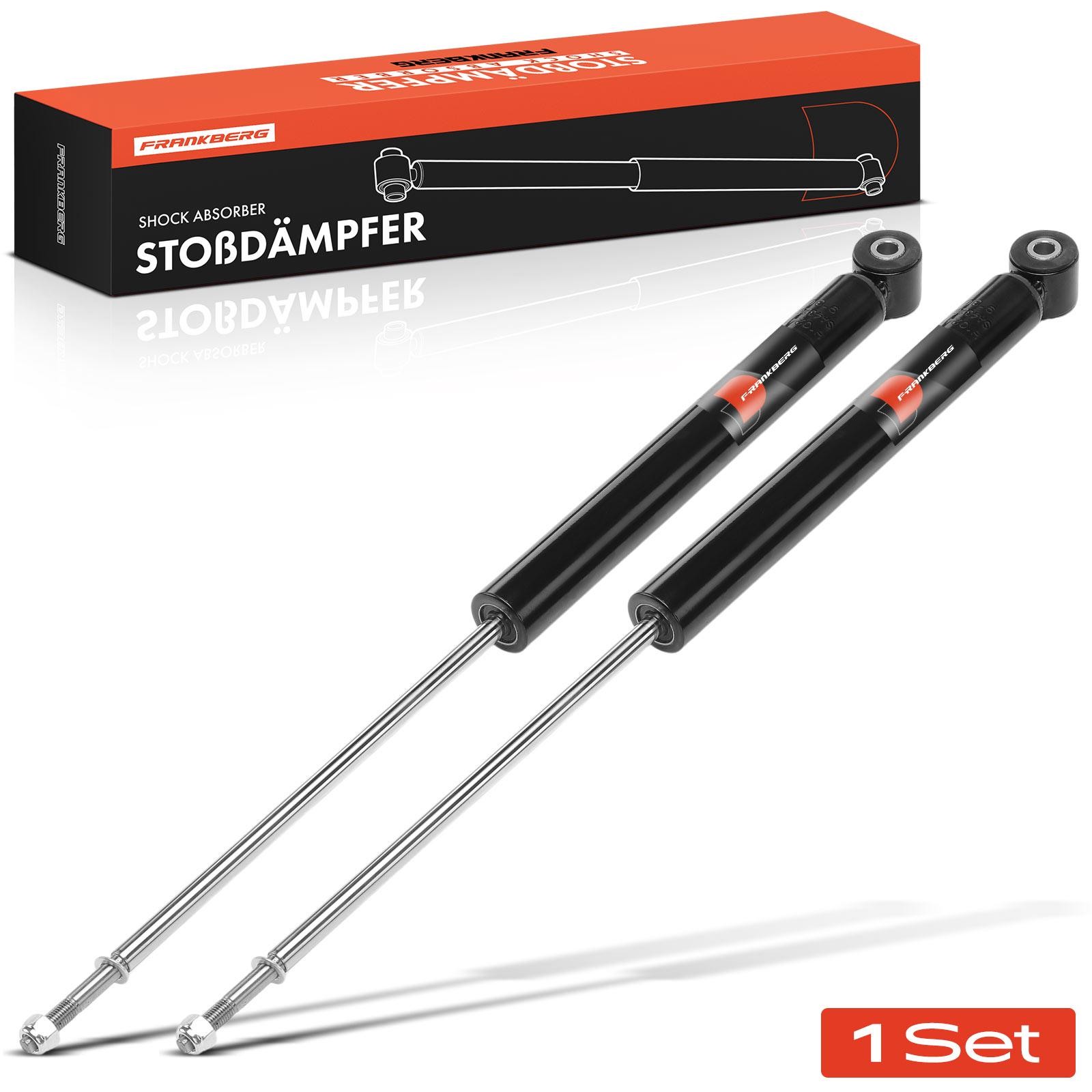 Frankberg 5481FB0019421: Støtdemper bakaksel, gasstrykk, teleskopstøtdemper