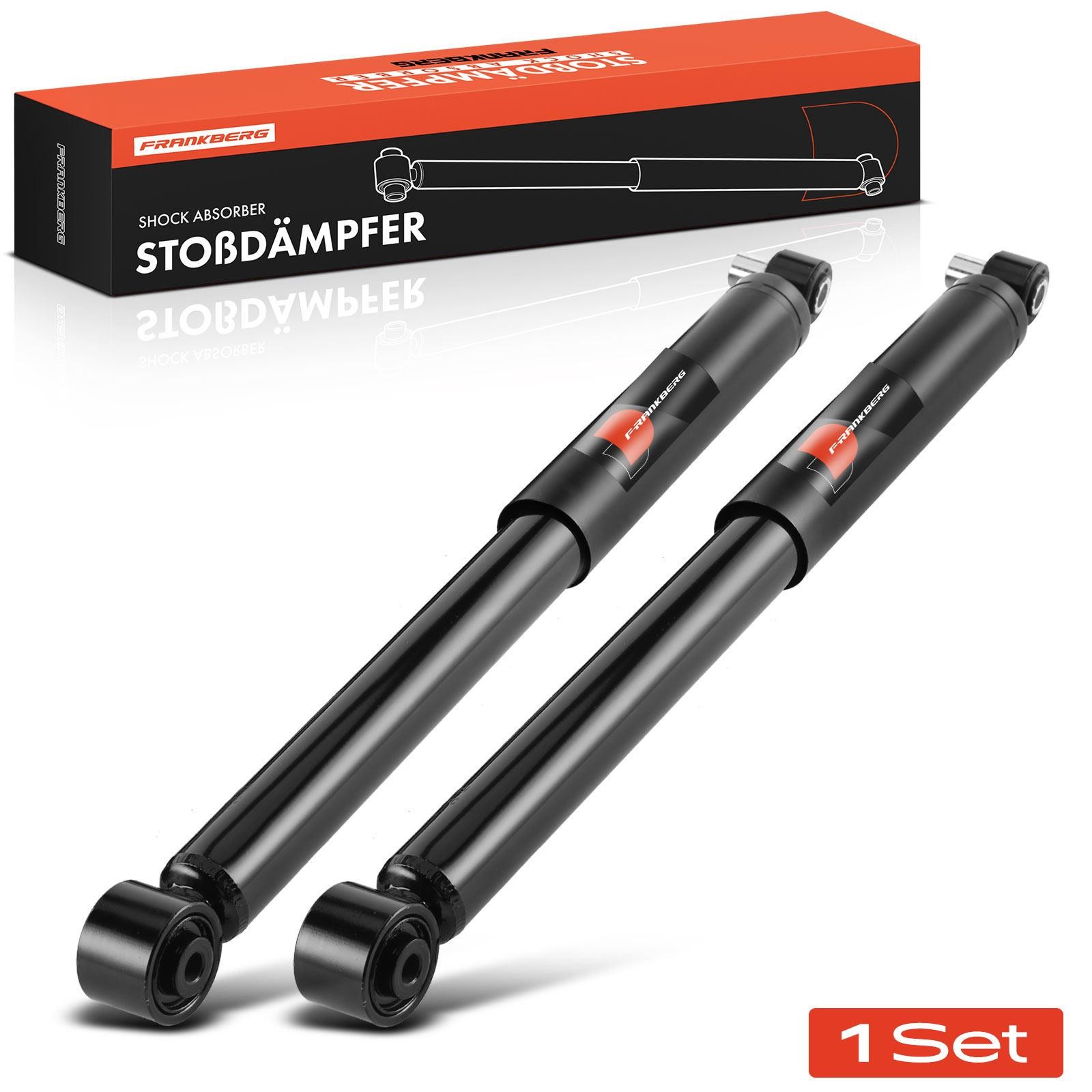 Frankberg 5481FB0025367: Amortizators Aizmugurējais tilts, Gāzes spiediens, Teleskopiskais amortizators