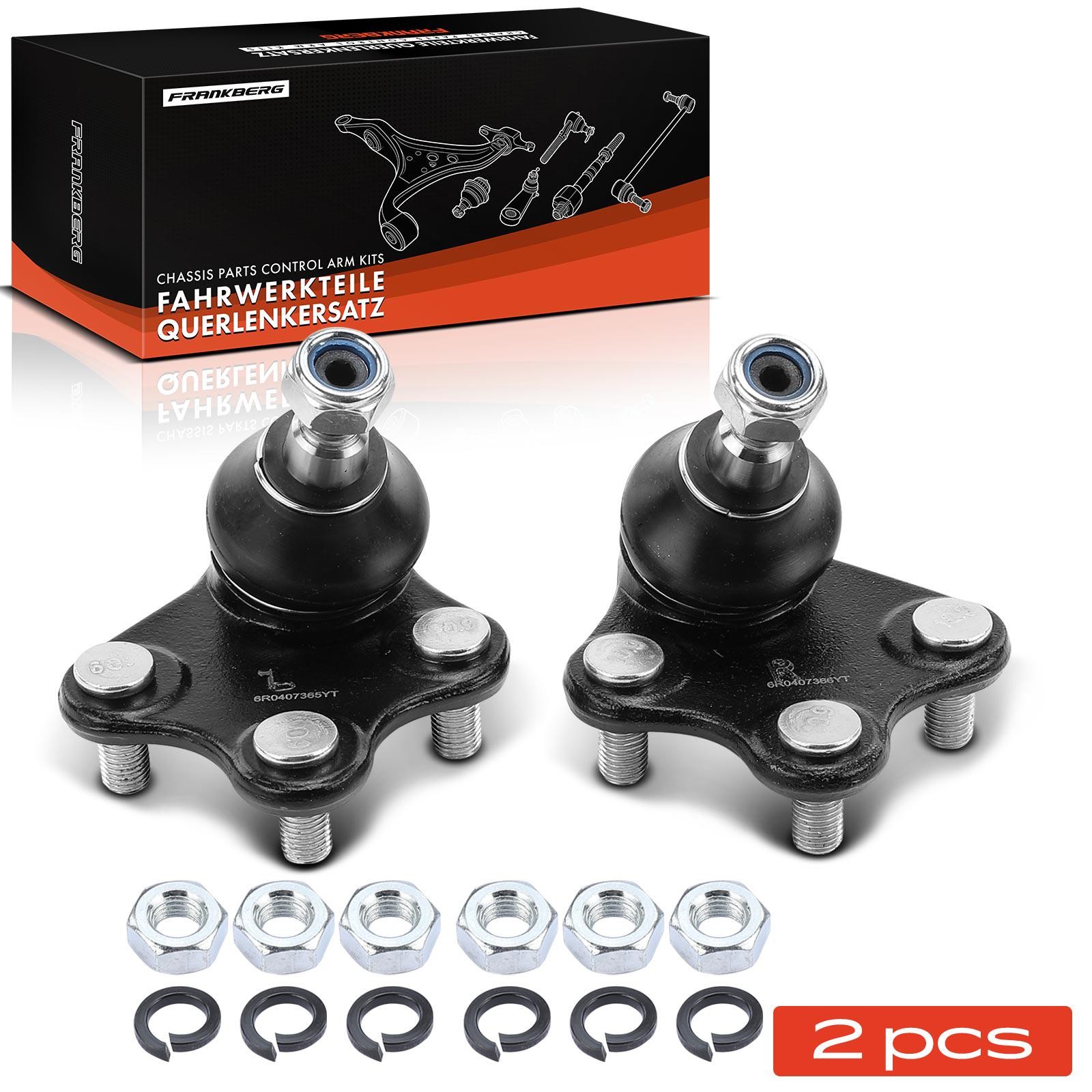 Frankberg 5481FB0025552: Fuseekogel Vooras onderaan, 14.8mm, met moeren