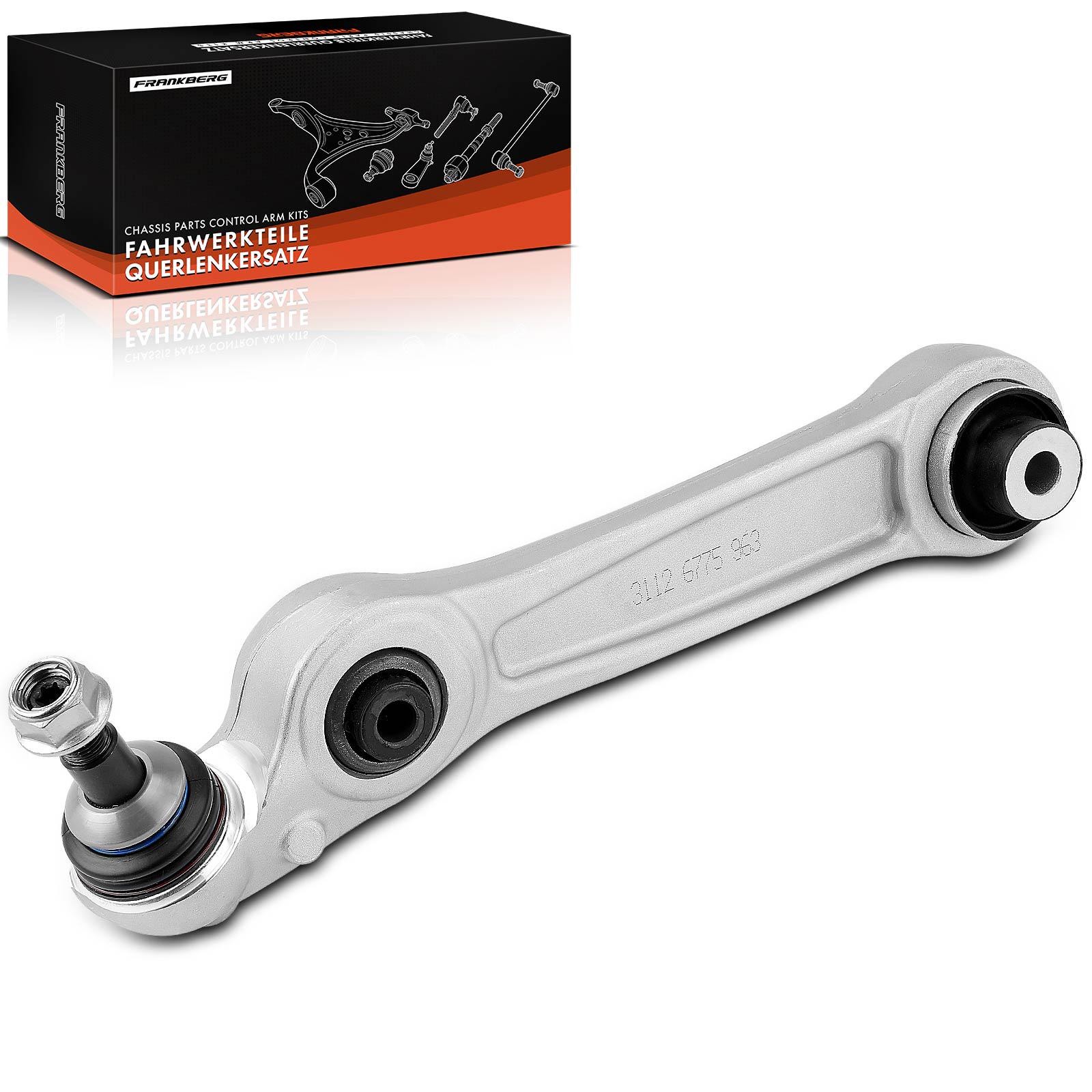 Frankberg 5481FB0026278: Tukivarsisarja, pyörien tuenta Etuakseli, vasen, kanto-/ohjausnivelet, Kumilaakerilla