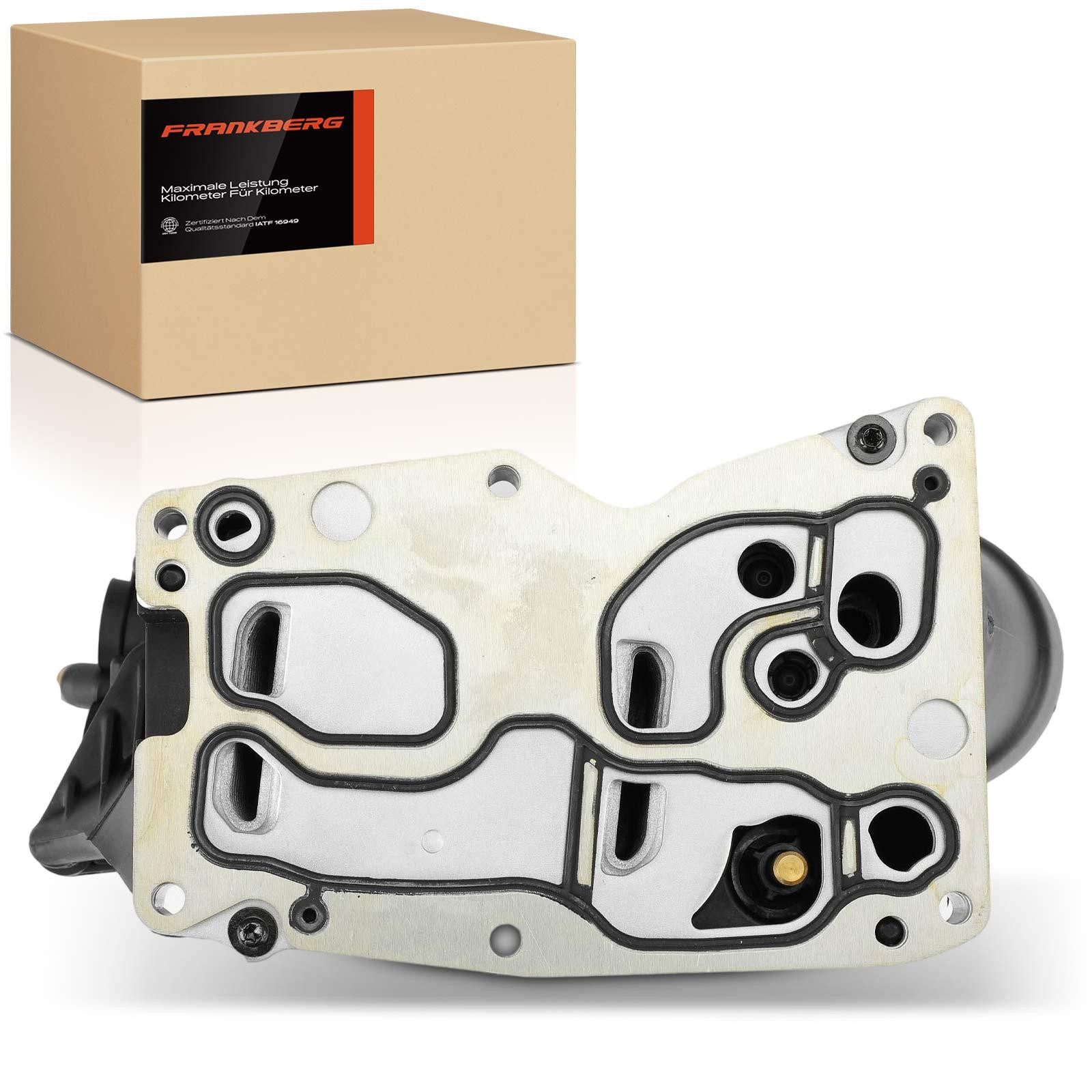 Frankberg 5481FB0026741: Oliekoeler met oliefiltterbehuizing, Met filter